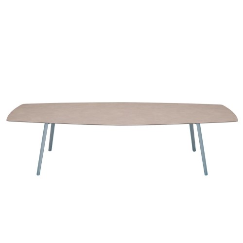 Stół Squid sześciokątny, 210x110, niebieska rama