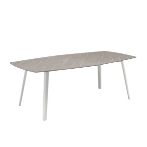 Stół Squid sześciokątny, 300x130, biała rama