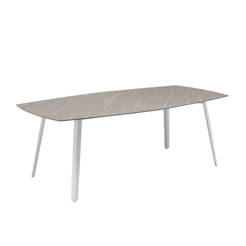 Stół Squid sześciokątny, 300x130, biała rama