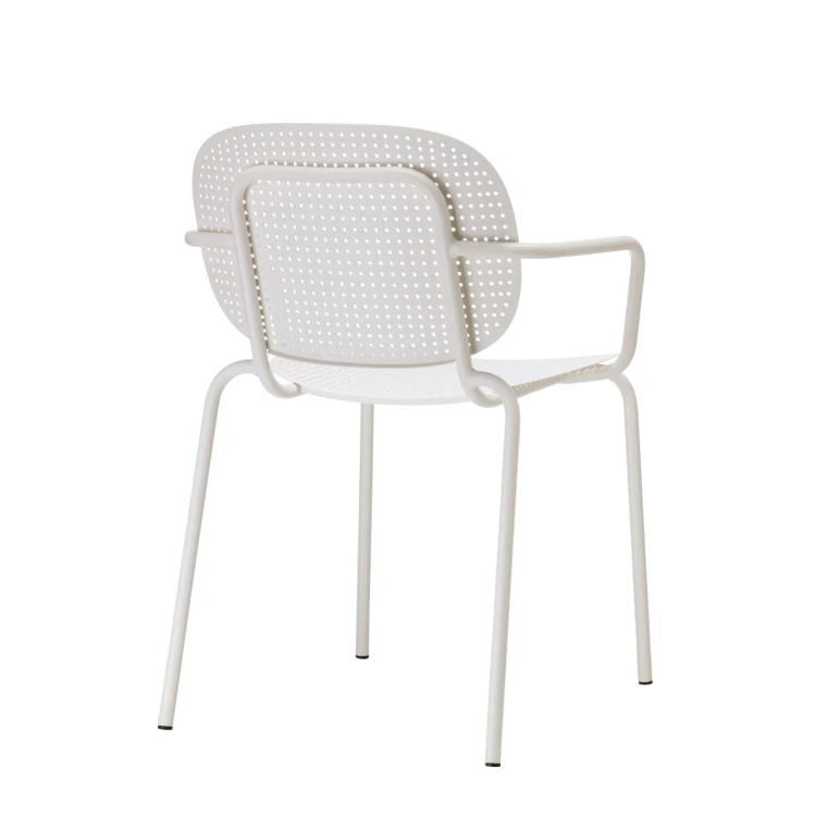 Krzesło Si-Si  dots  z podłokietnikami - linen