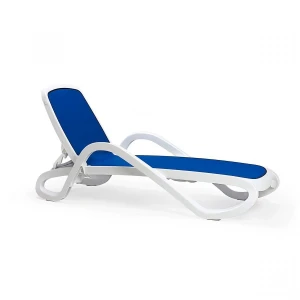 Leżak Alfa Nardi Bianco - Blu
