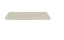 Blat  z technopolymeru dla podstaw Dodo oraz Domino II 80x80 cm Scab Design