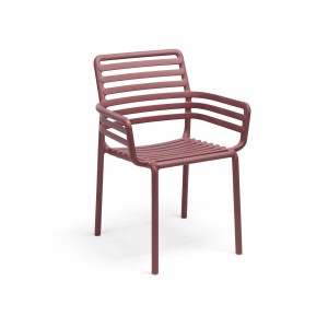 Krzesło Doga Armchair marsala - Nardi