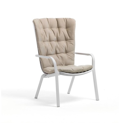 fotel Folio, fotel Nardi, poducha do fotela Folio, fotel outdoorowy, fotel na taras, fotel ogrodowy