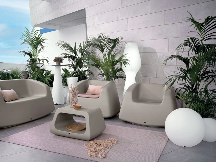 Fotel Sugar, fotel z tworzywa sztucznego, fotel outdoorowy, fotel na dwór, fotel ogrodowy, włoski fotel, fotel eventowy, fotel Lyxo Design