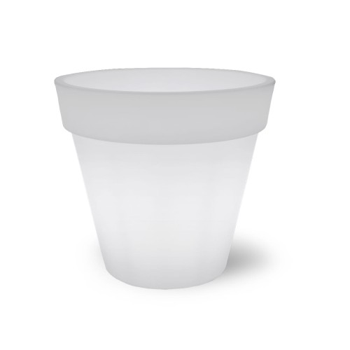 Donica Easy POT RGBW LED, donica easy LED, donica podświetlana, donica lyxo design, donica świecąca, donica na pilot, donica świetlna, donica outdoorowa, donica na event