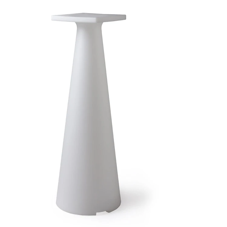 Podstawa do stołu TIffany RGBW LED, podstawa do stołu Lyxo Design, podświetlana podstawa do stołu, świecąca podstawa do stołu, podstawa do stołu outdoor, podstawa do stołu na dwór, podstawa do stołu ogrodowa
