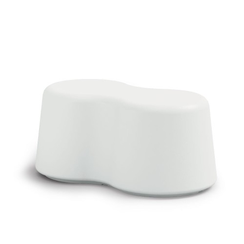 Ławka Peanuts Lyxo Design, ławka na dwór, ławka plastikowa, ławka z tworzywa sztucznego, ławka designerska, ławka na taras, ławka do ogrodu, ławka kolorowa