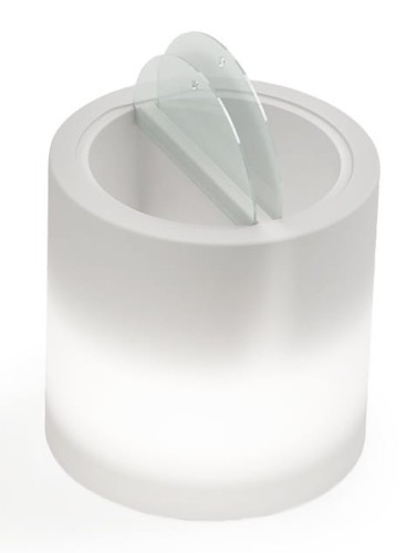 Stolik kawowy Cylinder RGBW LED Lyxo Design, stolik kawowy świecący, stoli kawowy LED, stolik kawowy z miejscem na lód