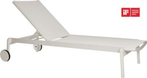 Leżak Lago biały - Ezpeleta