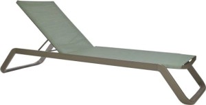 Leżak Vila taupe/oliwkowy - Ezpeleta 
