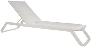 Leżak Vila biały - Ezpeleta  
