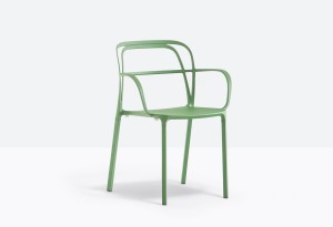 Pedrali Krzesło Intrigo 3715 Zielony ciemny