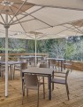 Krzesło Dock Ezpeleta, krzesło ogrodowe, krzesło odporne na warunki atmosferyczne, krzesło do kawiarni, krzesło do ogrodu, krzesło do restauracji, krzesła na zewnątrz