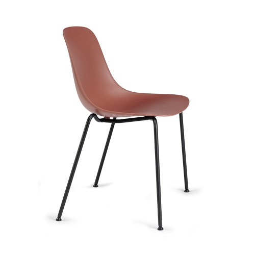 Krzesło Pure Loop Mono Infiniti Design, krzesło Pure Infiniti, krzesło włoskie, krzesło plastikowe, krzesło metal, krzesło sztaplowane, krzesło designerskie
