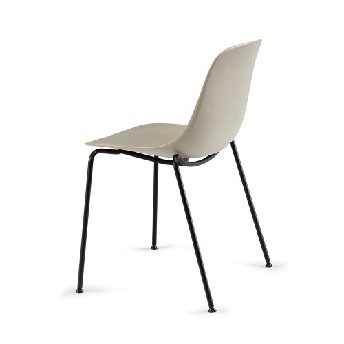 Krzesło Pure Loop Mono Infiniti Design, krzesło Pure Infiniti, krzesło włoskie, krzesło plastikowe, krzesło metal, krzesło sztaplowane, krzesło designerskie