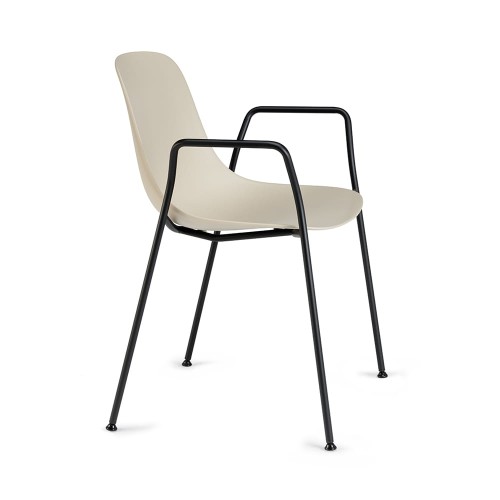 Krzesło Pure Loop Mono Infiniti Design, krzesło Pure Infiniti, krzesło włoskie, krzesło plastikowe, krzesło metal, krzesło sztaplowane, krzesło designerskie