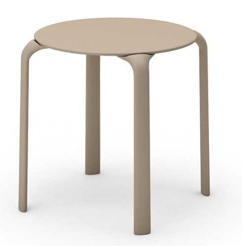 Stół Drop round Ininiti, stół włoski, stół outdoorowy, stół do ogrodu, stół na dwór, stół do ogródka piwnego