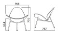 Fotel Kram Infiniti Design, Lounge Chair Pedersen, fotel włoski, fotel drewniany, fotel dębowy