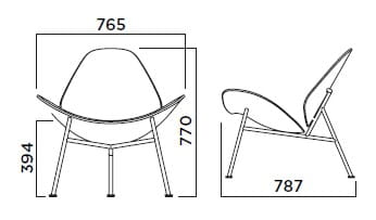 Fotel Kram Infiniti Design, Lounge Chair Pedersen, fotel włoski, fotel drewniany, fotel dębowy
