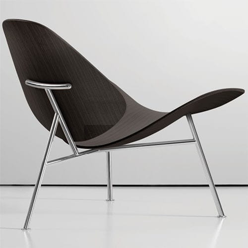 Fotel Kram Infiniti Design, Lounge Chair Pedersen, fotel włoski, fotel drewniany, fotel dębowy