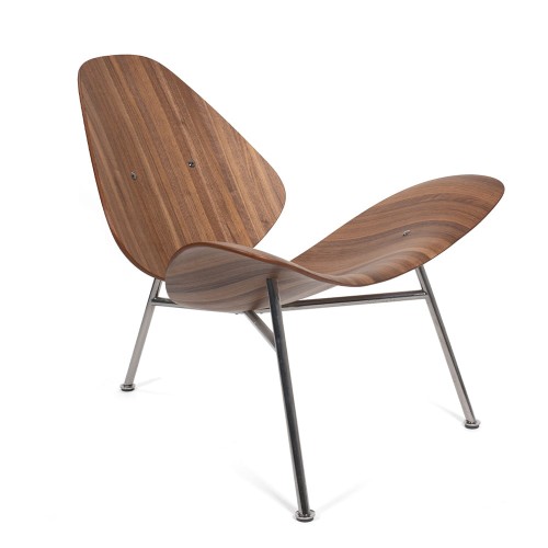 Fotel Kram Infiniti Design, Lounge Chair Pedersen, fotel włoski, fotel drewniany, fotel dębowy