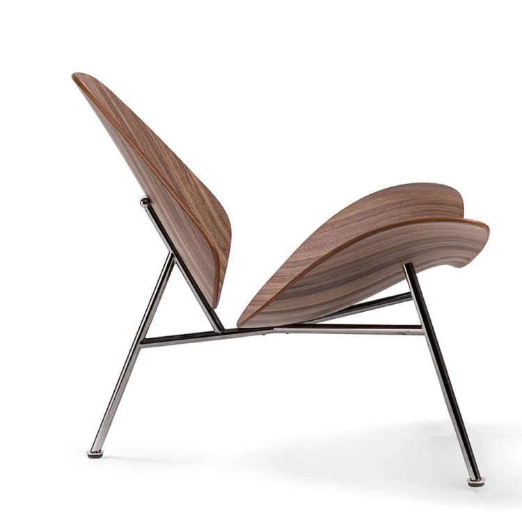 Fotel Kram Infiniti Design, Lounge Chair Pedersen, fotel włoski, fotel drewniany, fotel dębowy