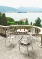 Krzesło Momo Net Colos, krzesło otudoorowe, metalowe krzesło na dwór, krzesło do użytku zewnętrznego, krzesło na dwór, włoskie krzesło ogrodowe