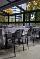 Krzesło Villa Colos, krzesło włoskie, krzesło metalowe do ogrodu, krzesło odporne na warunki atmosferyczne, krzesło outdoorowe do ogrodu, krzesło do ogródka piwnego