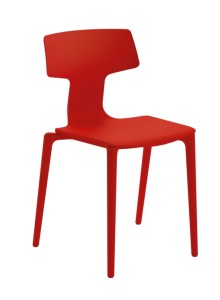 Krzesło Split czerwony - Colos