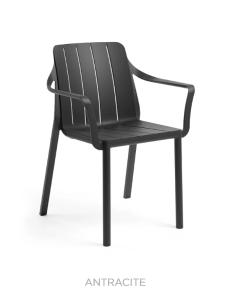 Krzesło Tiberina Armchair Nardi - Antracite