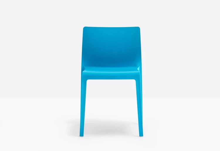 krzesło Volt 670 niebieski, krzesło Pedrali, krzesło włoski design, nowoczesny design