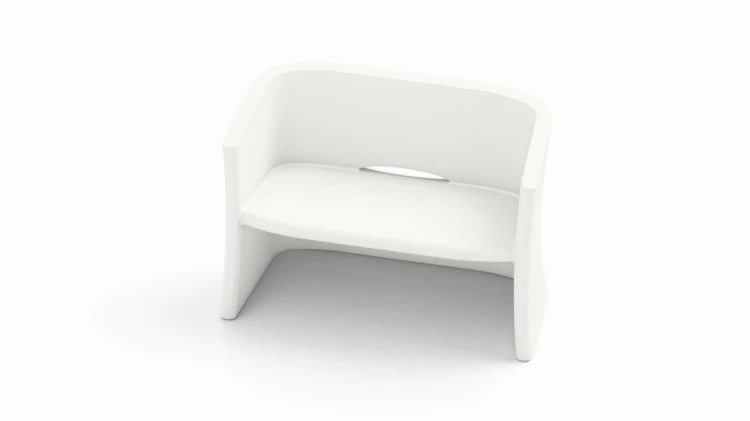 Sofa Breeze, sofa Lyxo Design, sofa plastikowa, sofa z tworzywa sztucznego, sofa outdoorowa, sofa eventowa, sofa na dwór, sofa ogrodowa