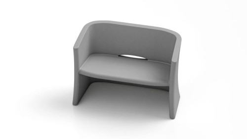 Sofa Breeze, sofa Lyxo Design, sofa plastikowa, sofa z tworzywa sztucznego, sofa outdoorowa, sofa eventowa, sofa na dwór, sofa ogrodowa