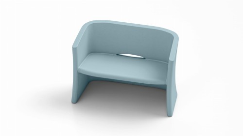 Sofa Breeze, sofa Lyxo Design, sofa plastikowa, sofa z tworzywa sztucznego, sofa outdoorowa, sofa eventowa, sofa na dwór, sofa ogrodowa