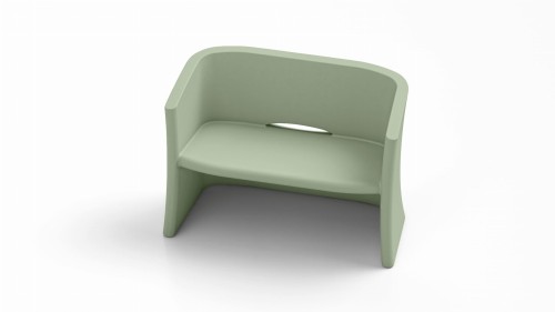 Sofa Breeze, sofa Lyxo Design, sofa plastikowa, sofa z tworzywa sztucznego, sofa outdoorowa, sofa eventowa, sofa na dwór, sofa ogrodowa
