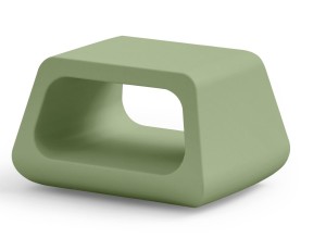 Stolik kawowy Sugar zielony AGT - Lyxo Design      