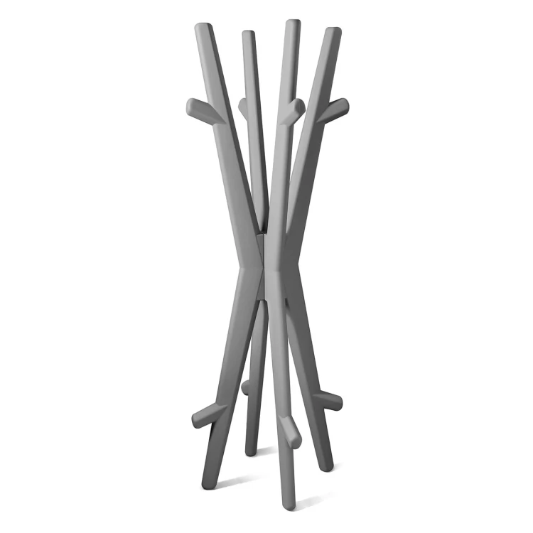 Wieszak Twins Lyxo Design, designerski wieszak podłogowy, wieszak z tworzywa sztucznego, wieszak na dwór, wieszak outdoorowy