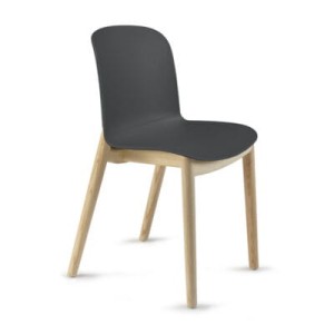 Krzesło Relief Wooden Legs, różne kolory - Infiniti Design