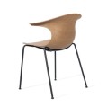 krzesło Loop 3D Wood, krzesło Infiniti Design, krzesło do biura, krzesło do jadalni, nowoczesne krzesło, włoski design