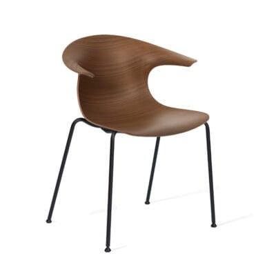 krzesło Loop 3D Wood, krzesło Infiniti Design, krzesło do biura, krzesło do jadalni, nowoczesne krzesło, włoski design