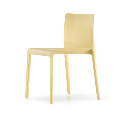 krzesło Volt 670 żółty, krzesło Pedrali, krzesło włoski design, nowoczesny design