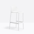 Hoker Volt 678 biały, hoker Pedrali, hoker do kuchni, hoker do jadalni, hoker do kawiarni, włoski design, nowoczesny design
