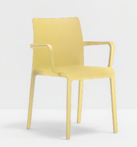 Krzesło Volt 674 HB Żółty - Pedrali 
