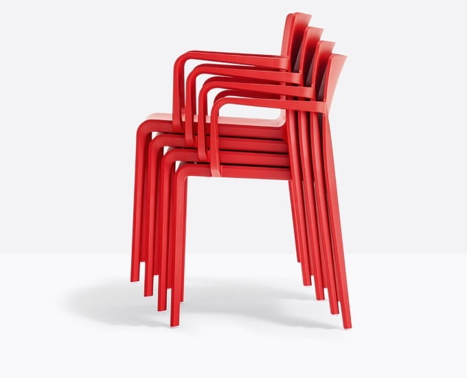 krzesło Volt 675, krzesło Pedrali, krzesło outdoor, krzesło włoski design, krzesło do jadalni, krzesło do kuchni, krzesło do restauracji