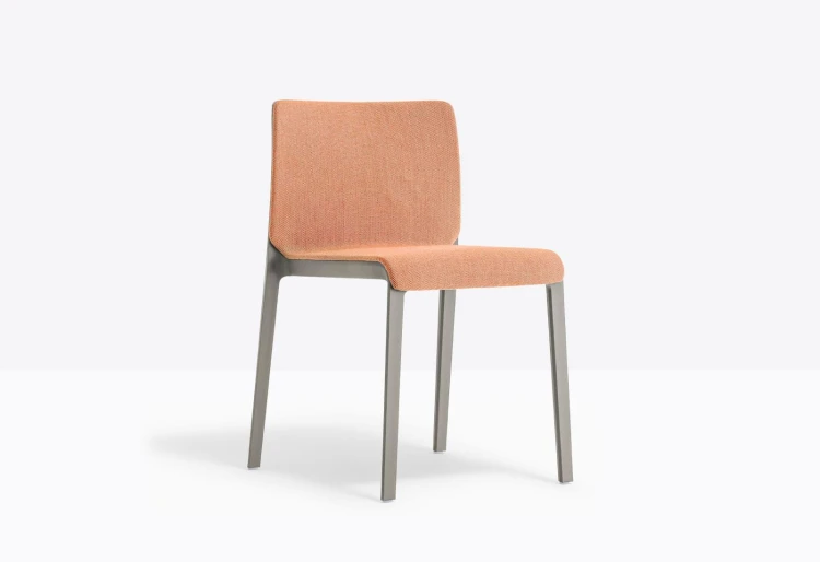 krzesło Volt 671, krzesło Pedrali, krzesło tapicerowane, krzesło do jadalni, krzesło do kuchni, włoski design, nowoczesny design
