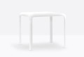 stół Snow, stół Pedrali, stół kwadratowy, stół biały, stół do jadalni, sół do restauracji, stół outdoor, nowoczesny design, włoski design