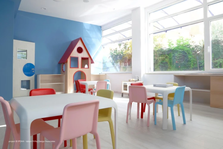 stolik kawowy Snow JR, stolik awowy Pedrali, stolik kawowy biały, stolik dla dzieci, stolik outdoor, włoski design, nowoczesny design