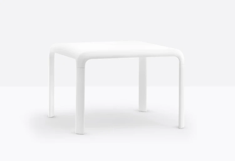 stolik kawowy Snow JR, stolik awowy Pedrali, stolik kawowy biały, stolik dla dzieci, stolik outdoor, włoski design, nowoczesny design