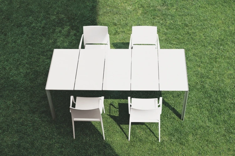 stół Matrix TMD, stół Pedrali, stół outdoorowy, stół prostokątny, czarny stół, sół do jadalni, elegancki stół, włoski design, nowoczesny design